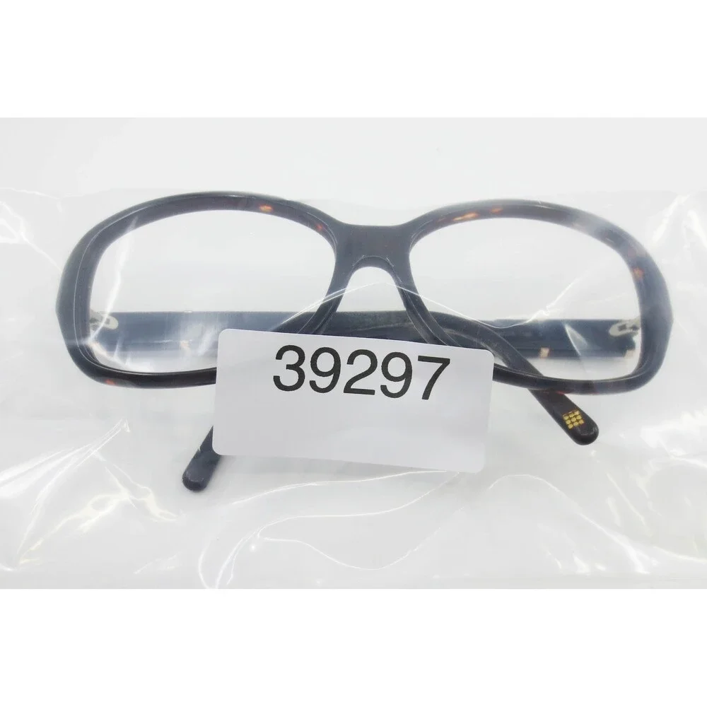 Polaroid V8408H REH87 Tortoise Oval Eyeglass Frames 56-15-130 Dark Brown Gold